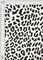 1 Yard Charcoal DTY Brushed Animal Print Stretch Knit Fabric 58/60" Width